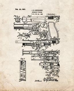FN and Browning Hi-Power Pistol