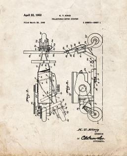 Collapsible Motor Scooter