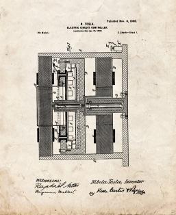 Tesla Electric Circuit Controller