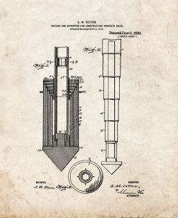 Method and Apparatus for Constructing Concrete Pil...