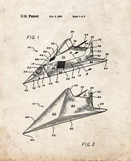 F-117 Stealth Airplane