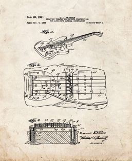 Fender Floating Tremolo And Bridge Construction