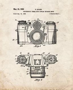Photographic Camera With Coupled Exposure Meter