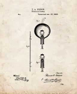 Thomas Edison Light Bulb