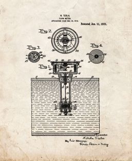 Tesla Flow-meter
