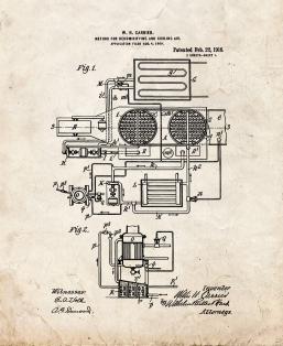 Method For Dehumidifying And Cooling Air