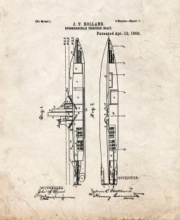 Submergible Torpedo Boat