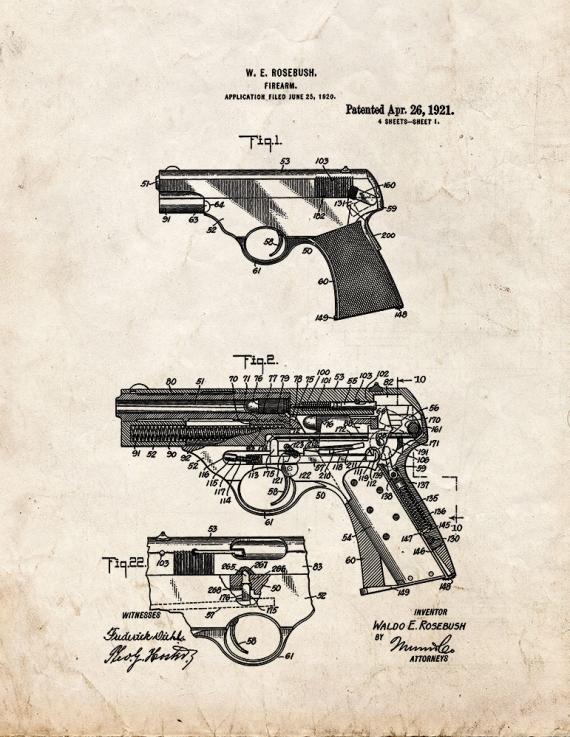 Firearm Patent Print