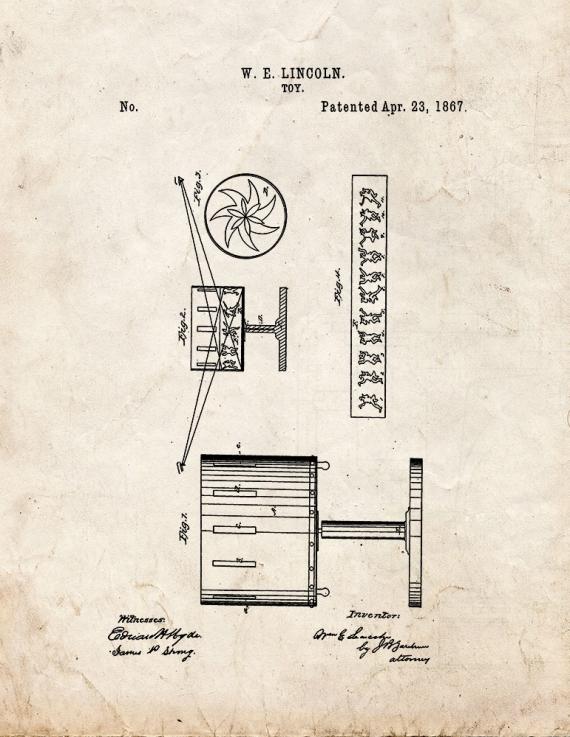 Toy Patent Print