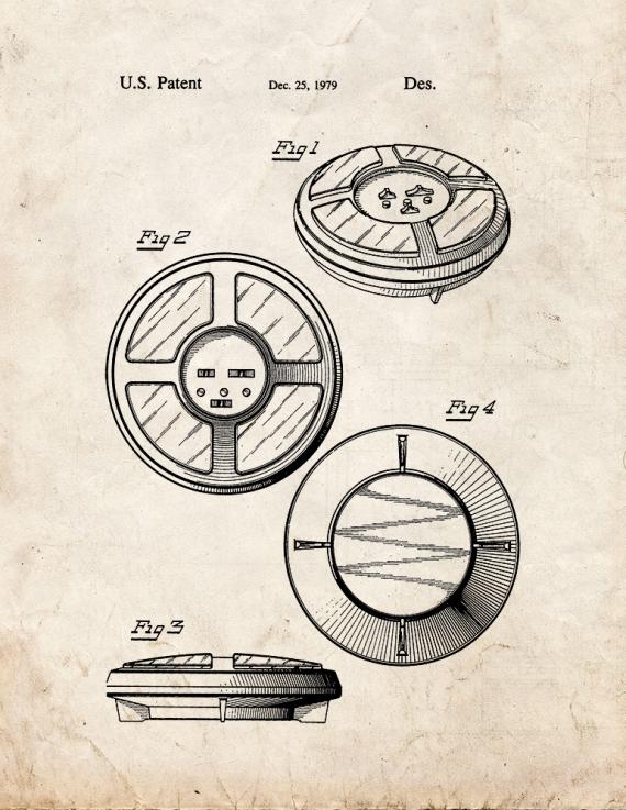 Simon Game Patent Print