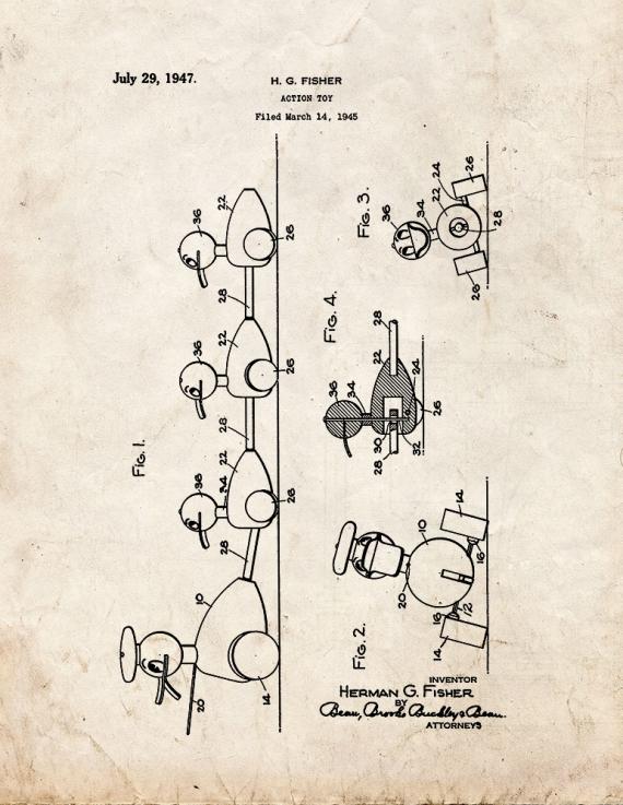 Toy Patent Prints