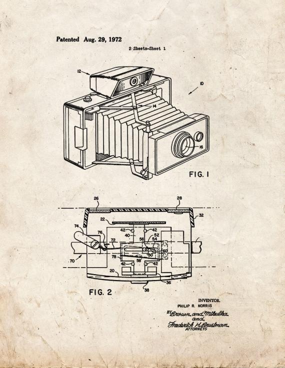 Multiple Zone Stereo Rangefinder Patent Print
