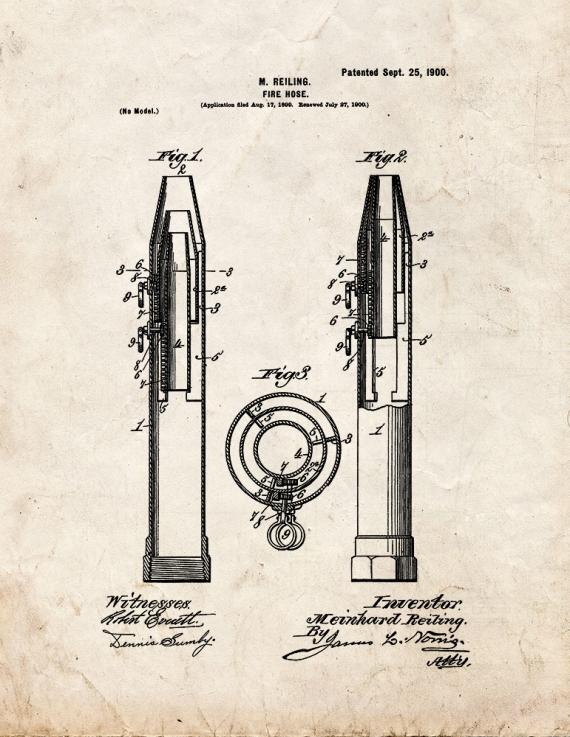 Firehose Patent Print