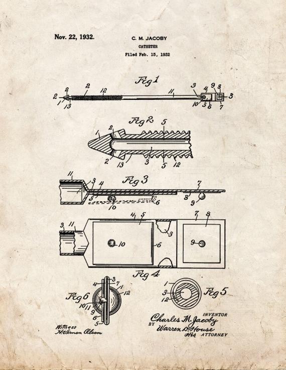 Catheter Patent Print