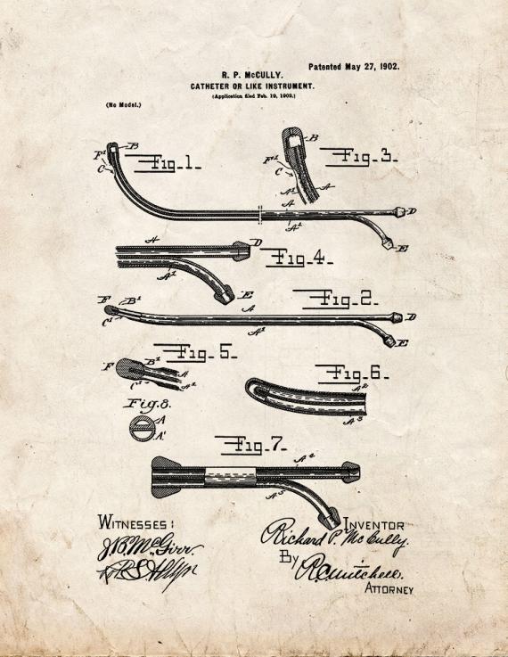 Catheter Patent Print