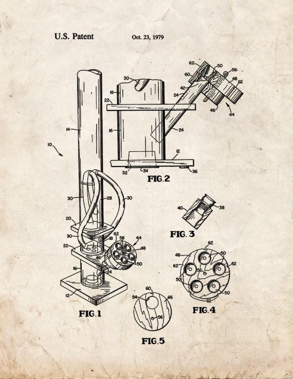 Bong Patent Print