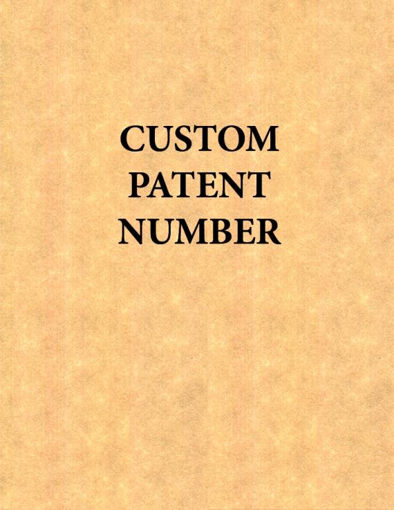 Custom Patent Print