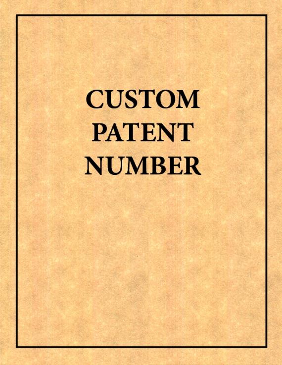 Custom Patent Print