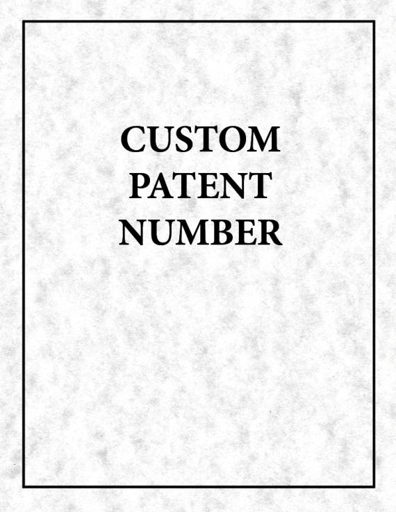Custom Patent Print