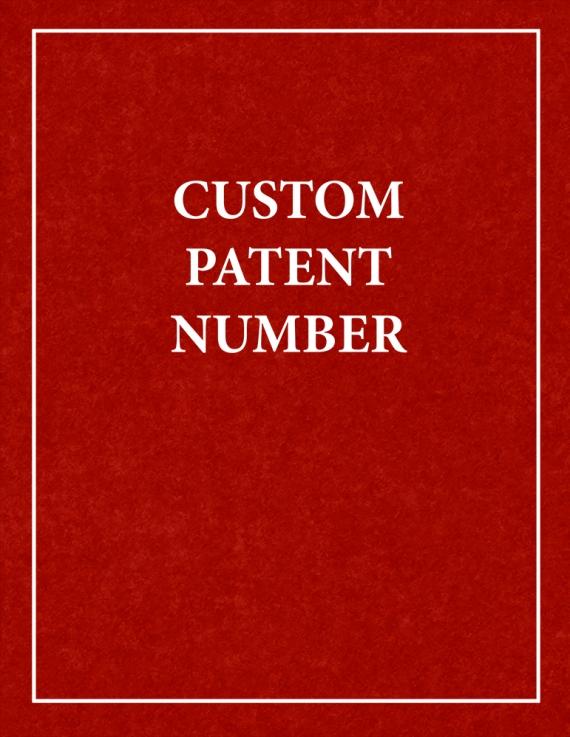 Custom Patent Print