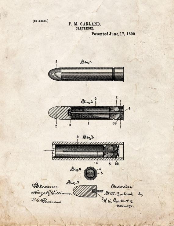 Cartridge Patent Print