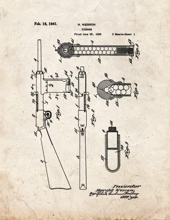 Firearm Patent Print