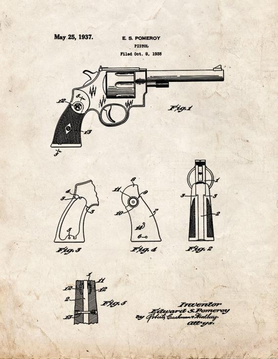 Pistol Patent Print