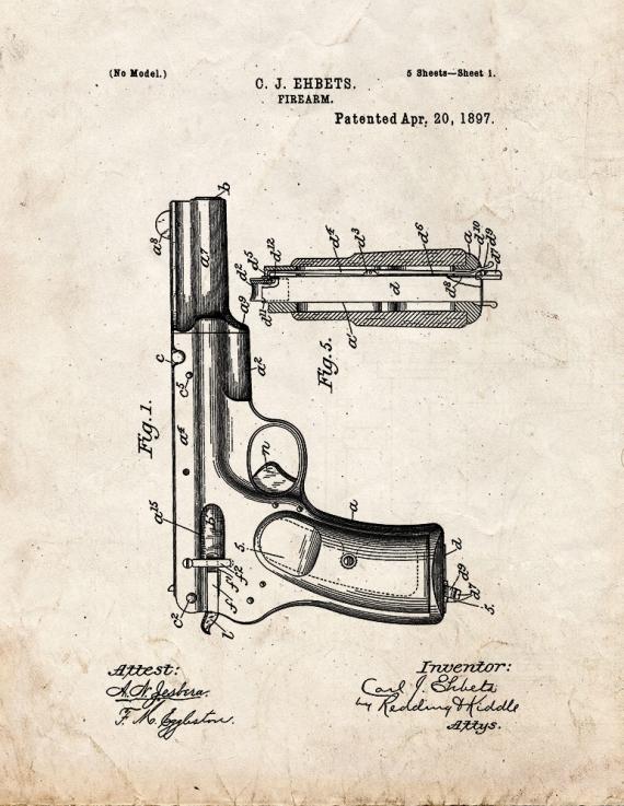 Firearm Patent Print