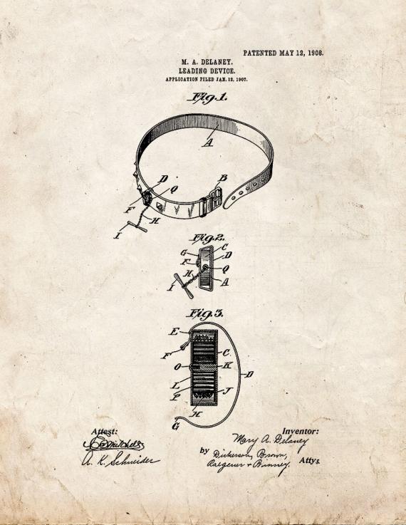 Leading Device Patent Print