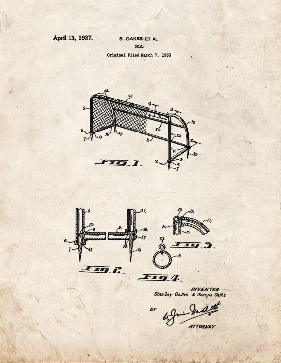 Goal Patent Print